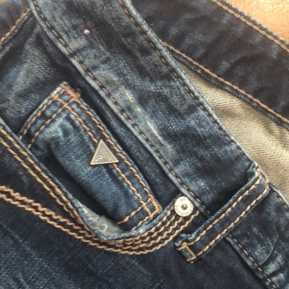 GUESS 32 Flirty Boot low rise stretch slightly distressed - Picture 6 of 14